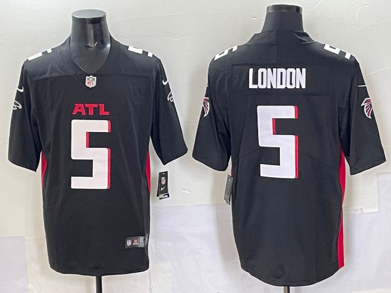 Men 2025 Atlanta Falcons #5 London Black Nike Limited NFL Jersey style 001->buffalo bills->NFL Jersey